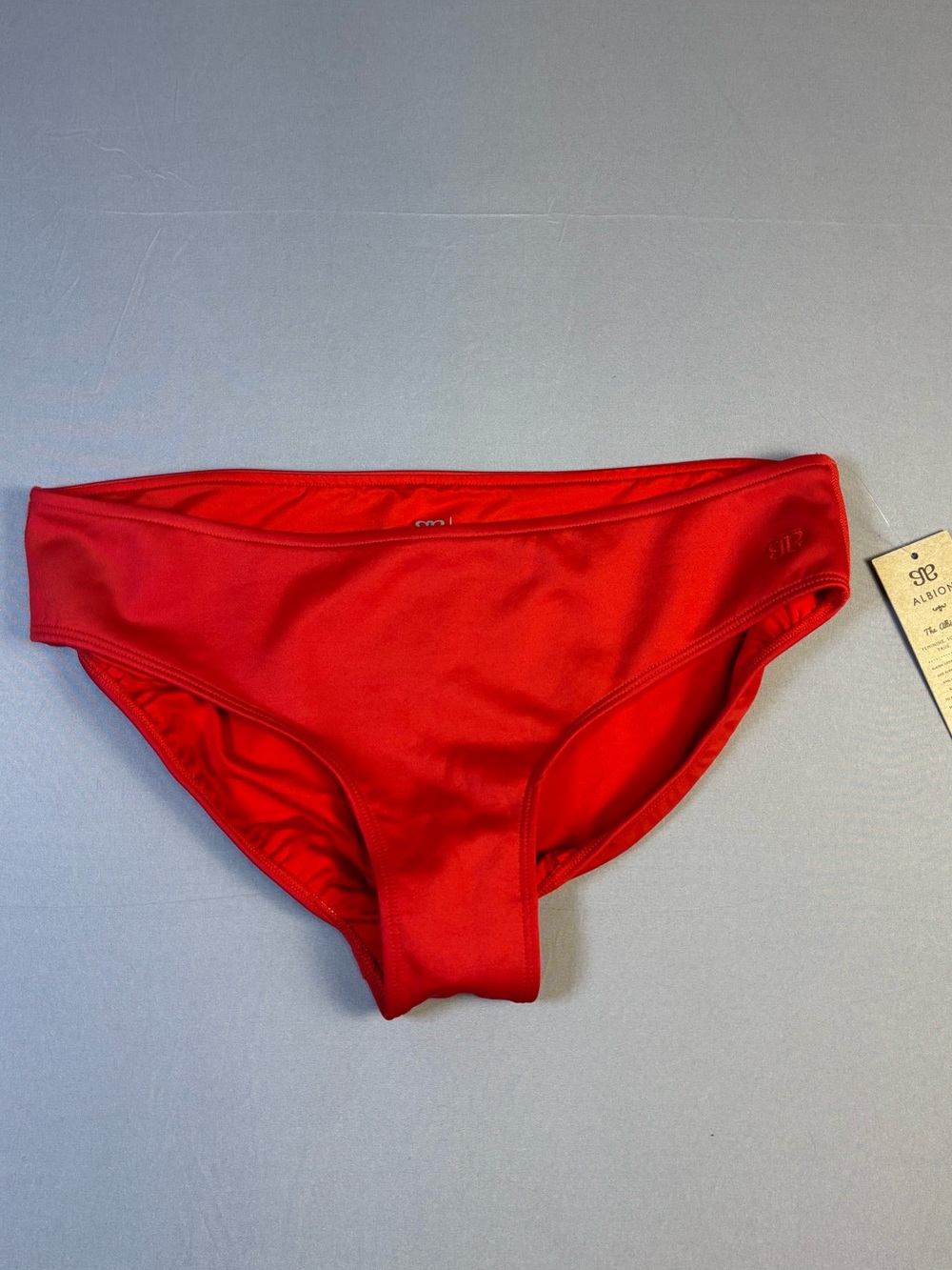 NWT Albion Fit Swim Red Crush Bottoms Size Large